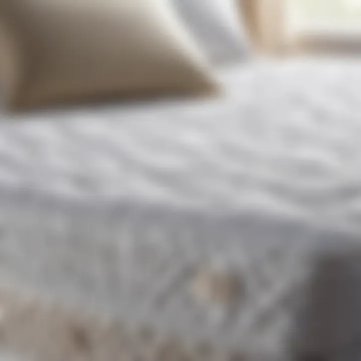 Close-up of premium materials in Candice Olson mattress pad