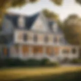 Exquisite Cape Cod House Exterior