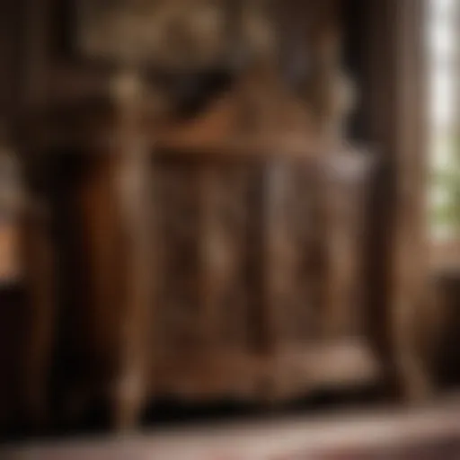 Intricate Carved Wood Detailing of French King Bedroom Set French King Bedroom Set - Carved Wood Detailing