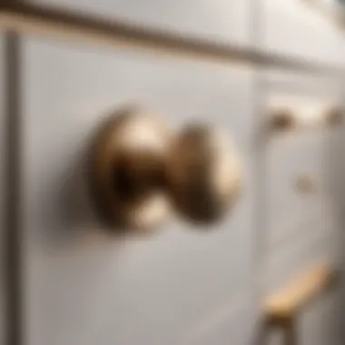 Refined Cabinet Hardware Touch Chic Champagne Bronze Cabinet Knobs