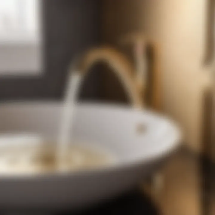 Champagne Gold Faucet Installation Process