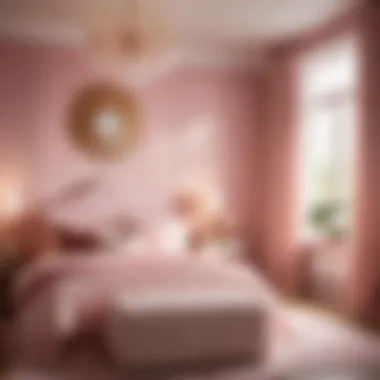Charming Pink Hue Enhancing Sophistication