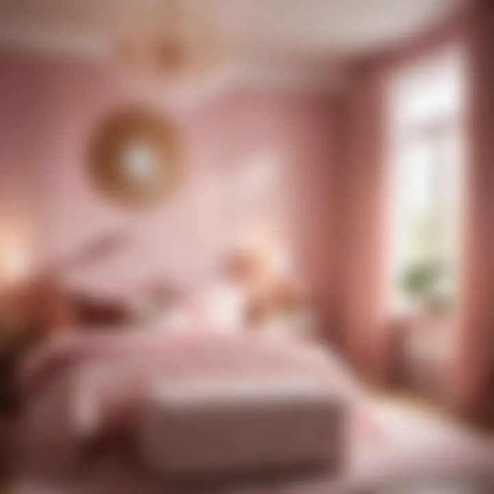 Charming Pink Hue Enhancing Sophistication