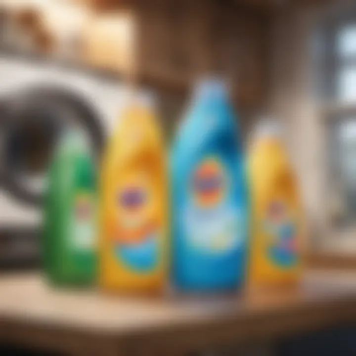 Comparison of traditional vs. modern detergent formulations