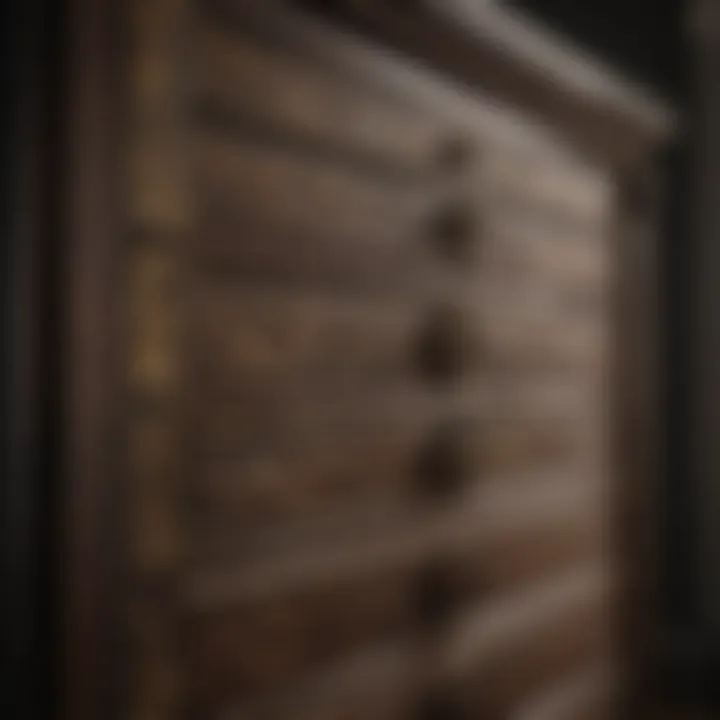 Different materials used in chest cabinet designs