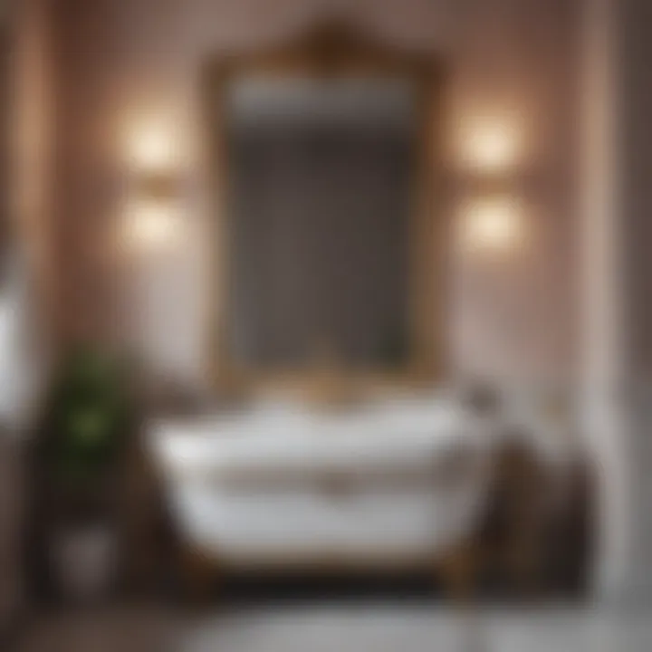 Chic Feminine Bathroom Decor