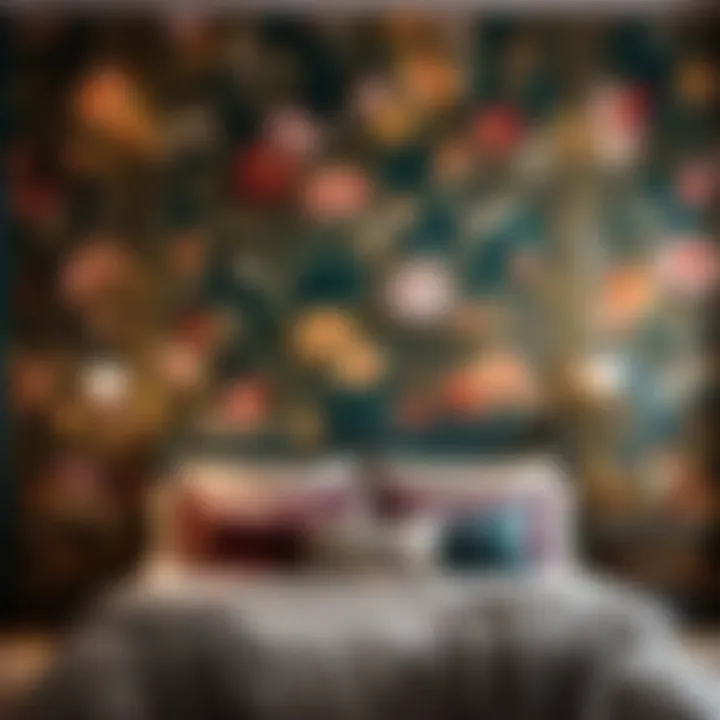 Sophisticated Floral Wallpaper Chic Floral Wallpaper