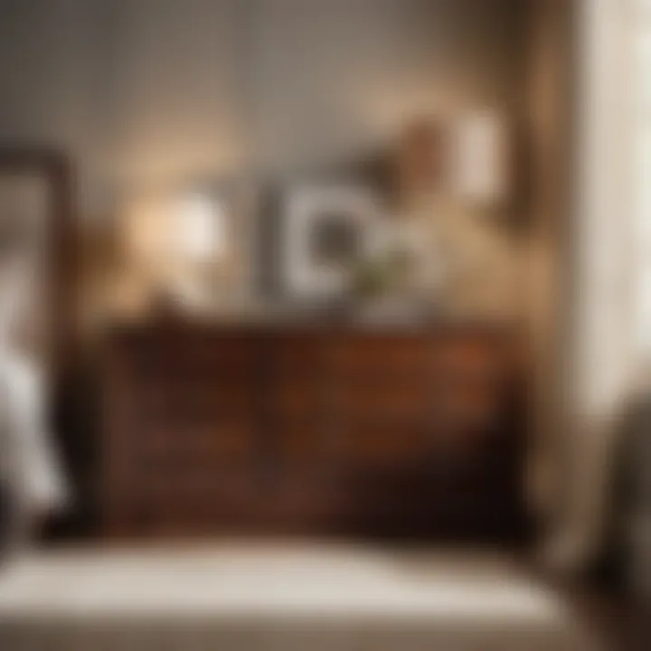 Chic and functional storage solution in JC Penney bedroom furniture assortment