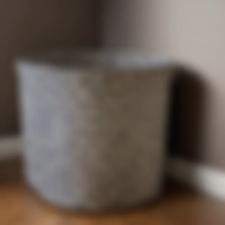 Chic Geometric Patterned Fabric Bin Chic Geometric Patterned Fabric Bin