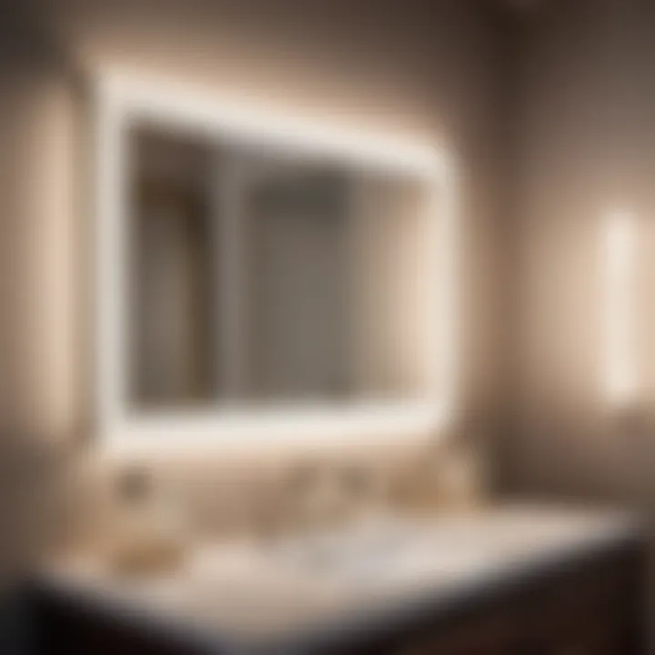 Chic Polished Nickel Vanity Light
