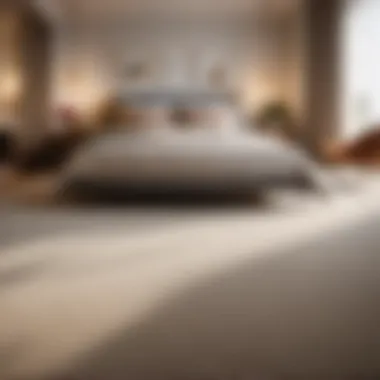 High-Traffic Resistant Bedroom Carpet Durable and easy-to-maintain bedroom carpet in a high-traffic area