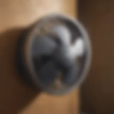 Compact and powerful small fan for bathroom