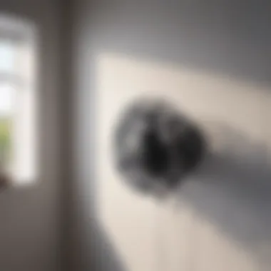 Easy installation small fan for bathroom