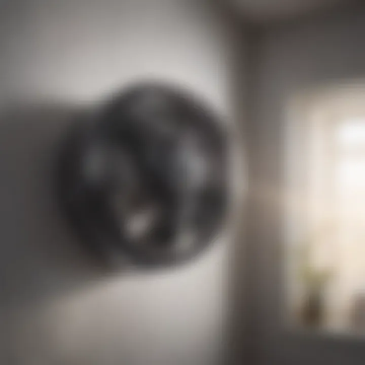 Energy-efficient small fan for bathroom