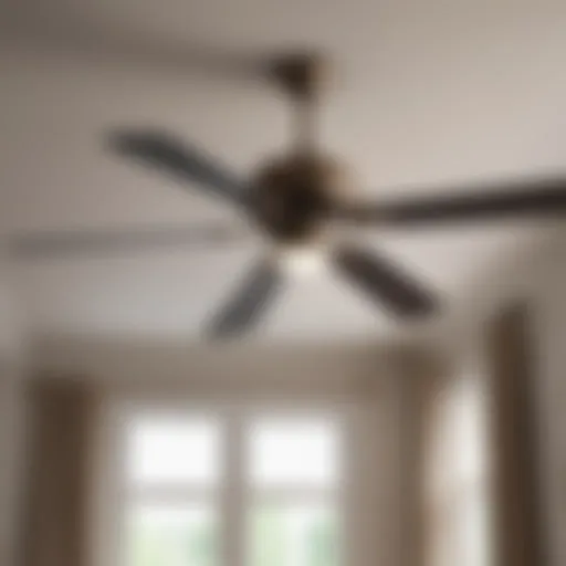 Sleek Modern Ceiling Fan