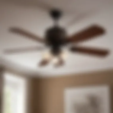 Space-Saving Ceiling Fan Space-Saving Ceiling Fan