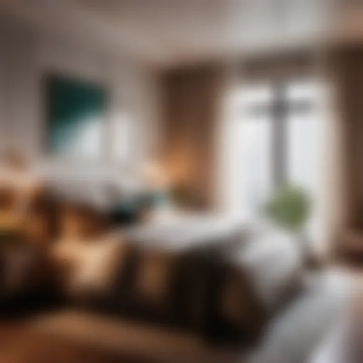 Cozy and inviting bedroom hues