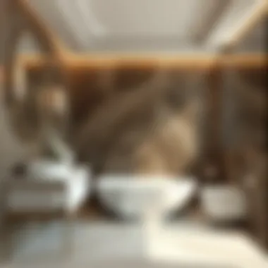 Luxurious Bathroom Tile Options A luxurious bathroom showcasing elegant tile options