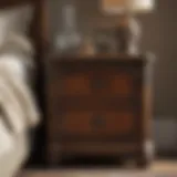 Elegant Chris Madden Bedroom Set Nightstand