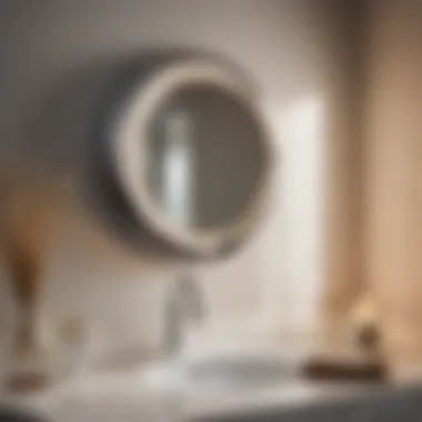 Sleek Chrome Porthole Vanity Light for Nautical Bath Decor