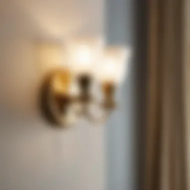 Timeless Charm and Warmth Classic Brass Vanity Sconce