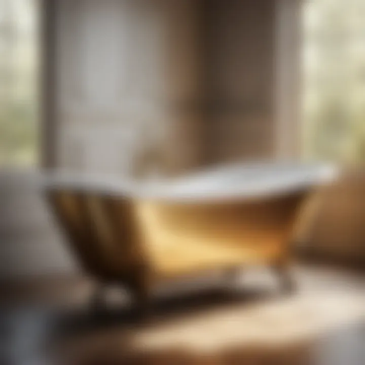 Timeless Beauty: Vintage Clawfoot Bathtub Classic Clawfoot Bathtub with Vintage Charm