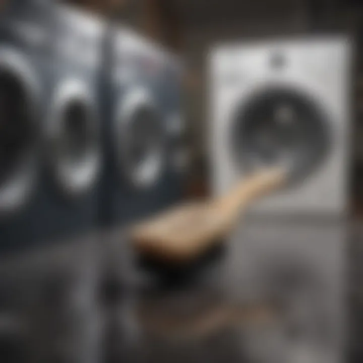 Specialized Tool for Mold Eradication Cleaning brush for laundry machine