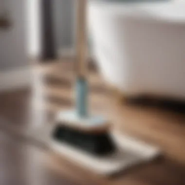 Specialized Brush for Bathroom Rug Care Cleaning brush for bathroom rug maintenance