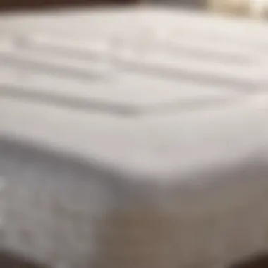 Advanced Materials in Angel Bed Mattress Close-up of advanced materials used in Angel Bed mattress construction