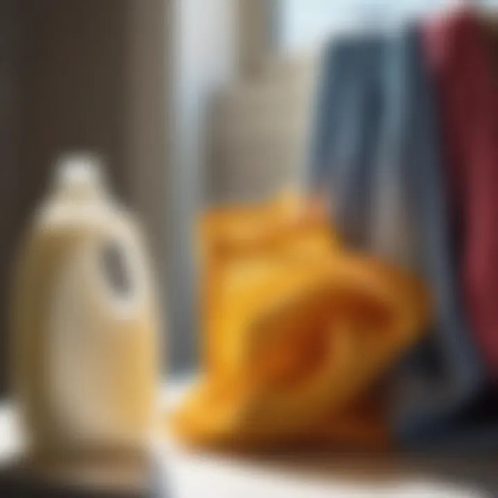 Illustration of optical brighteners enhancing clothing appearance