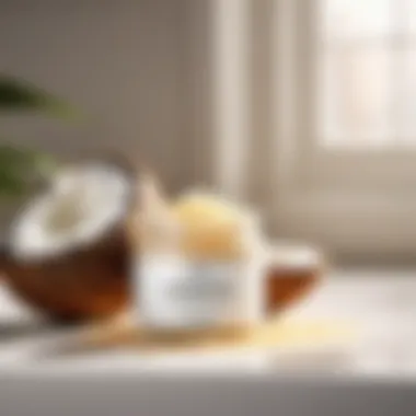 Exfoliating Coconut Oil Scrub Formula Natural Coconut Oil Body Scrub