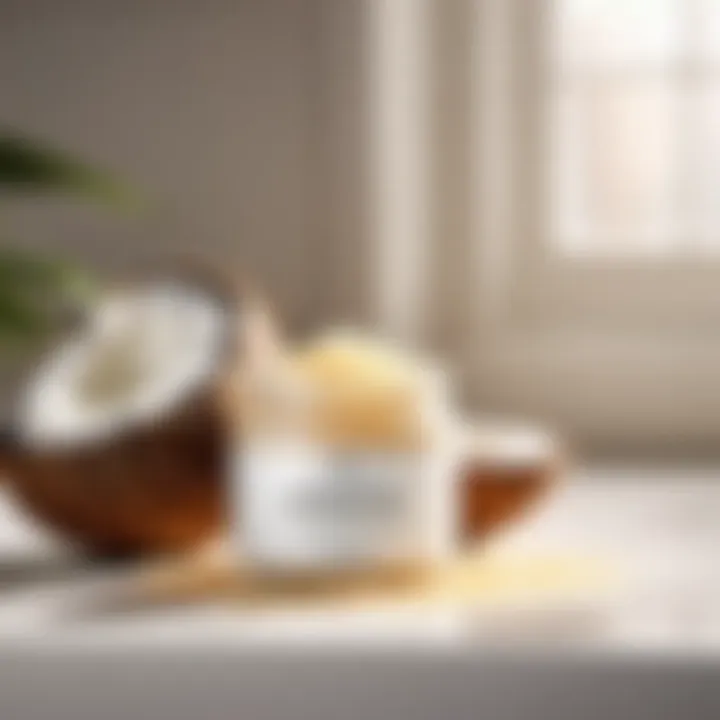 Exfoliating Coconut Oil Scrub Formula Natural Coconut Oil Body Scrub