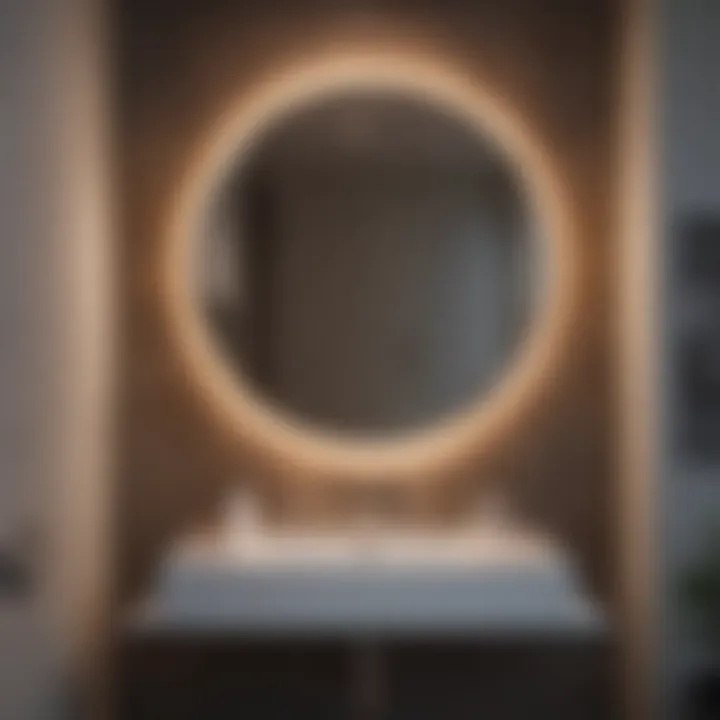 Ambient Lighting Solutions Innovative lighting solutions enhancing the ambiance of a bathroom