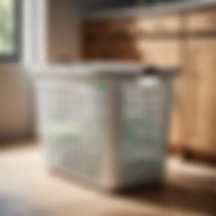 Collapsible Space-Saving Laundry Basket