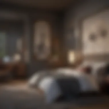 Space Optimization in Compact Living Cozy single bedroom set showcasing space optimization techniques