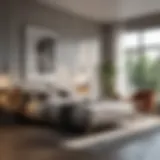 Minimalist Elegance in Bedroom Design Elegant modern single bedroom set with minimalist design