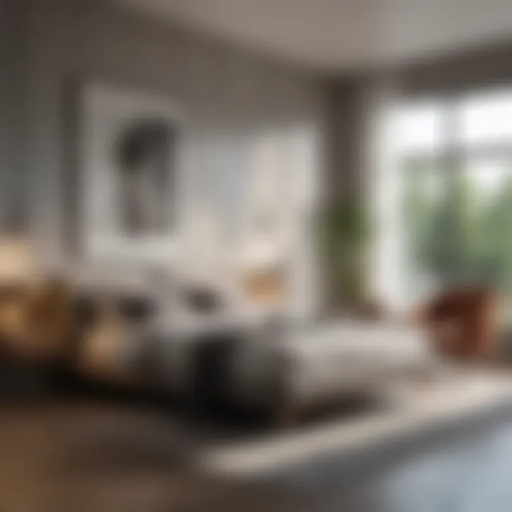 Minimalist Elegance in Bedroom Design Elegant modern single bedroom set with minimalist design