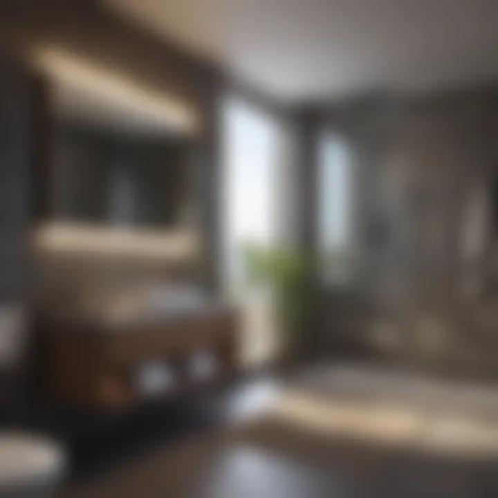 Small vs. Large Bathroom Dimensions Comparative dimensions of small and large bathrooms