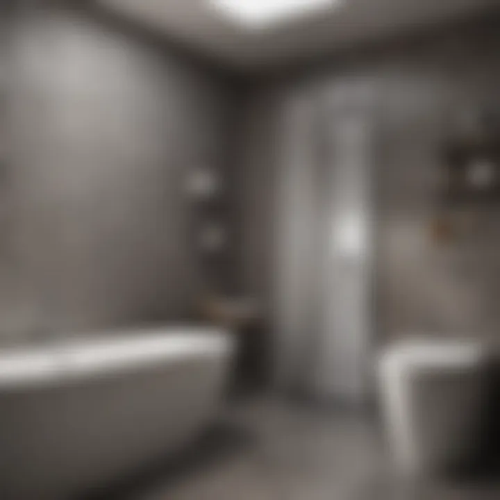 Infographic on the benefits of different bathtub wall covers