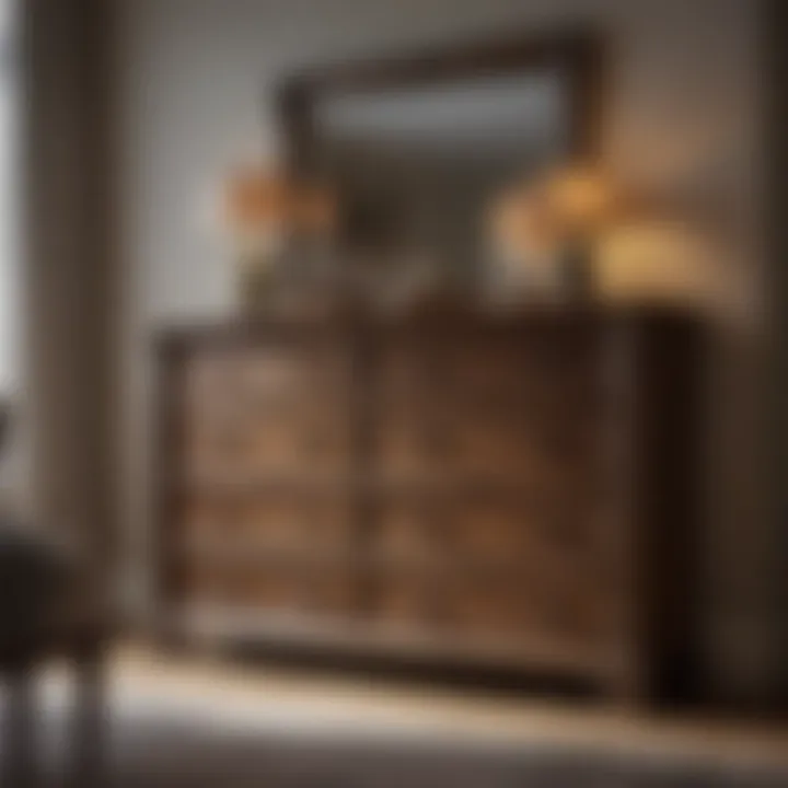 Practical tips displayed visually on selecting the right wide dresser
