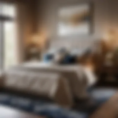 Sophisticated Large Area Rug Placement Luxurious Large Area Rug Placement in Bedroom