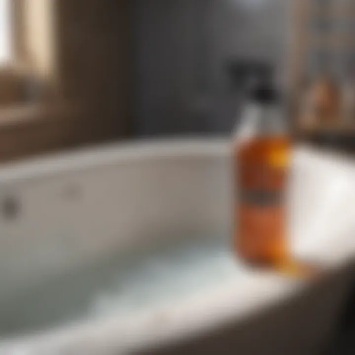Essential cleaning tools for bathtub maintenance