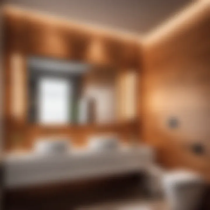 Functional Paneling Material Durable and easy-to-clean commercial bathroom paneling