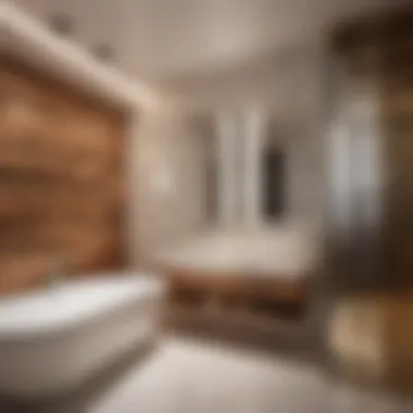 Efficient Installation Methods Modern commercial bathroom paneling installation process
