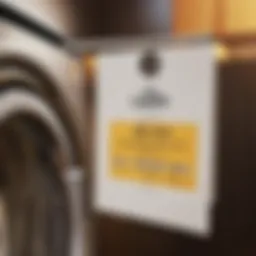 Laundry Tag Symbol for Machine Wash