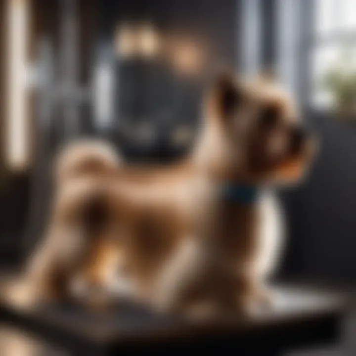 Sleek and efficient dog grooming equipment