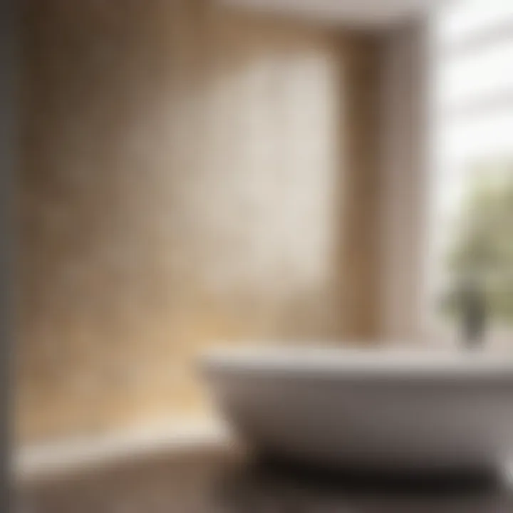 Contemporary Chic Sleek and minimalist bathroom tiles for contemporary design
