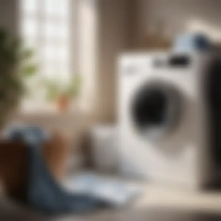 Freshly scented laundry post-stripping