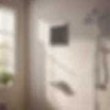 Inadequate Bathroom Ventilation Illustration of bathroom with poor ventilation