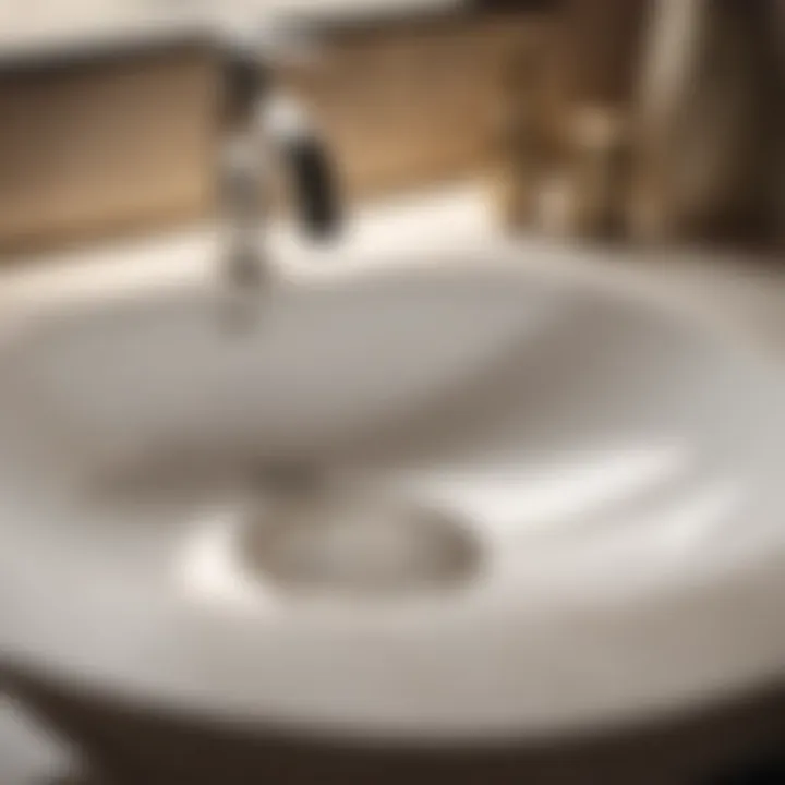 Precise measurements for perfect bathroom sink drain fit